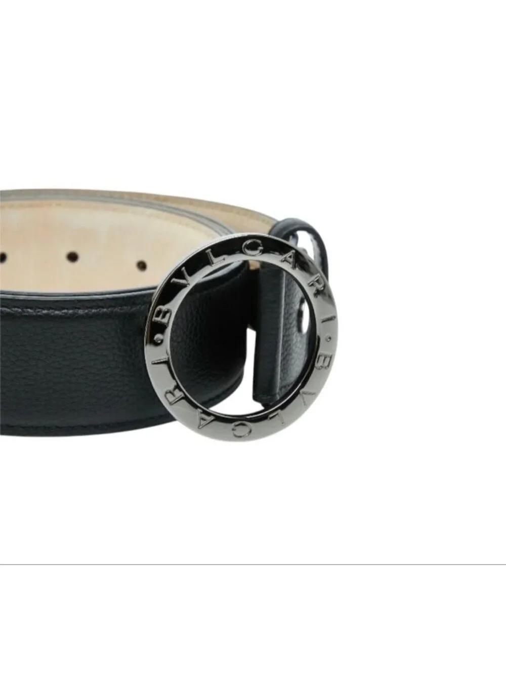 Bvlgari Logo Buckle Belt